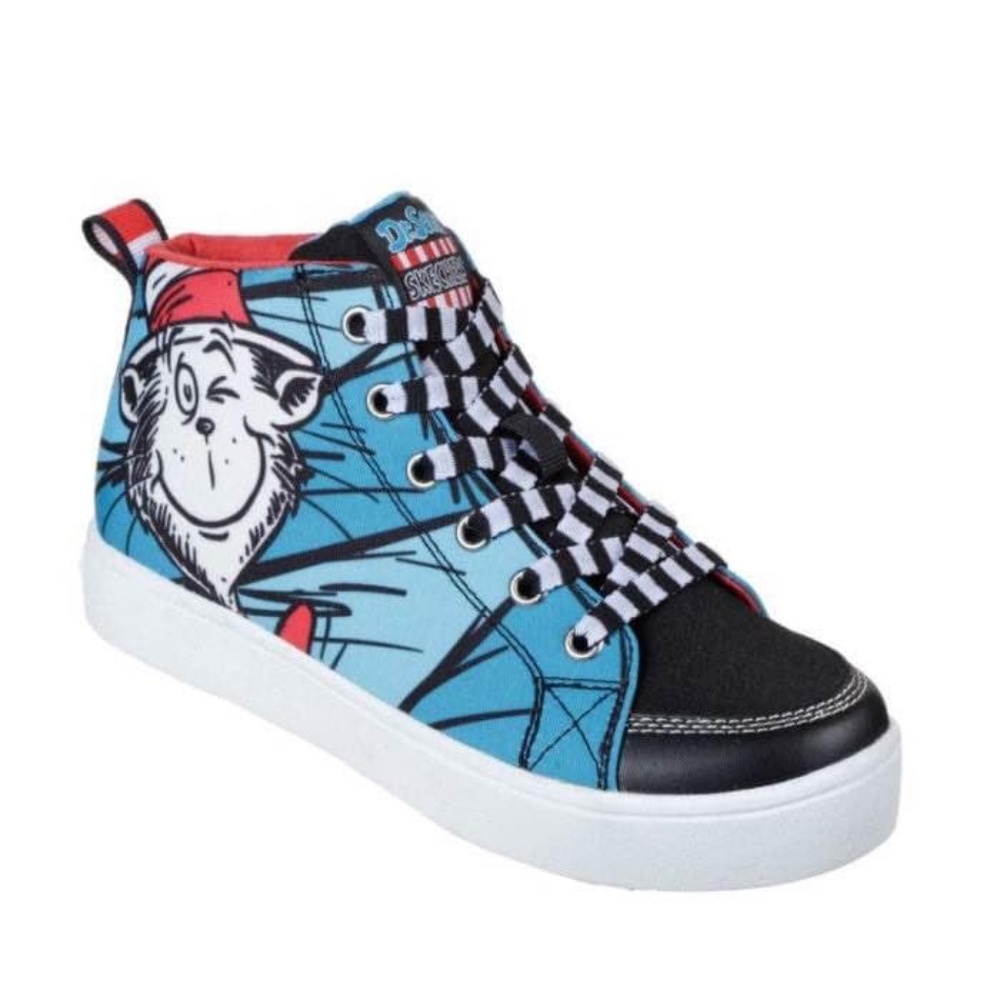 BRAND NEW youth boy girl Skechers dr Seuss world shoes size 1Y